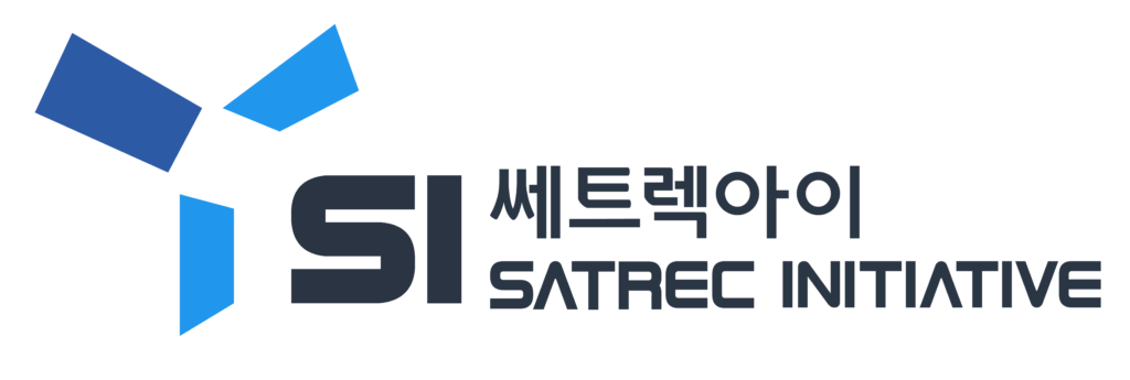 (주) 쎄트렉아이 SATREC INITIATIVE 로고